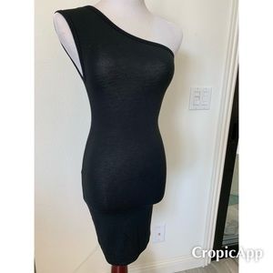 T Alexander Wang One Shoulder Dress